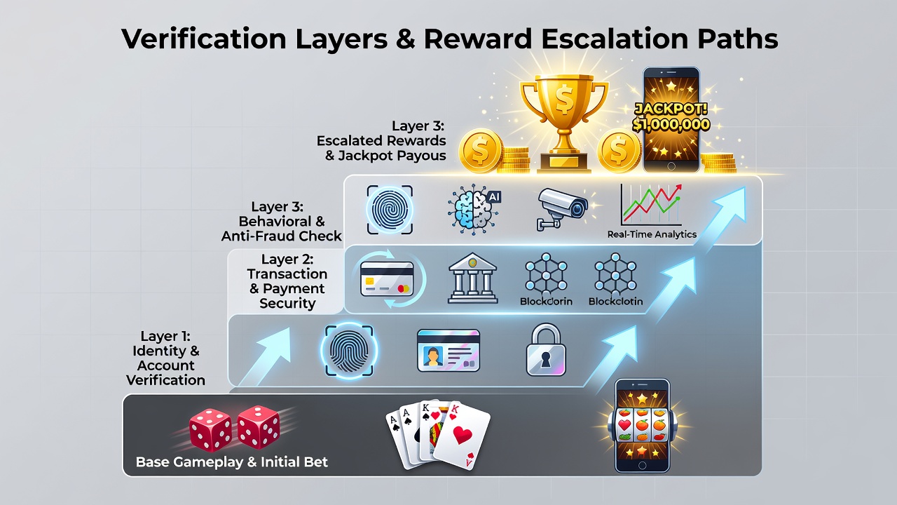 Mobile Verifizierung und Belohnungseskalation in Jackpot- sowie Tischspielen